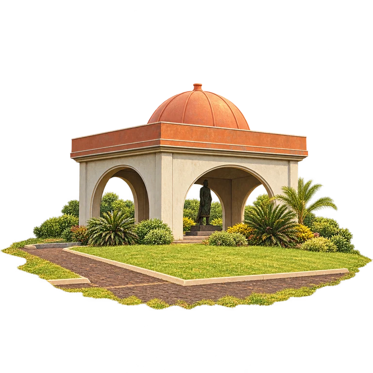 Illustration of King Sobhuza II Memorial Pavilion