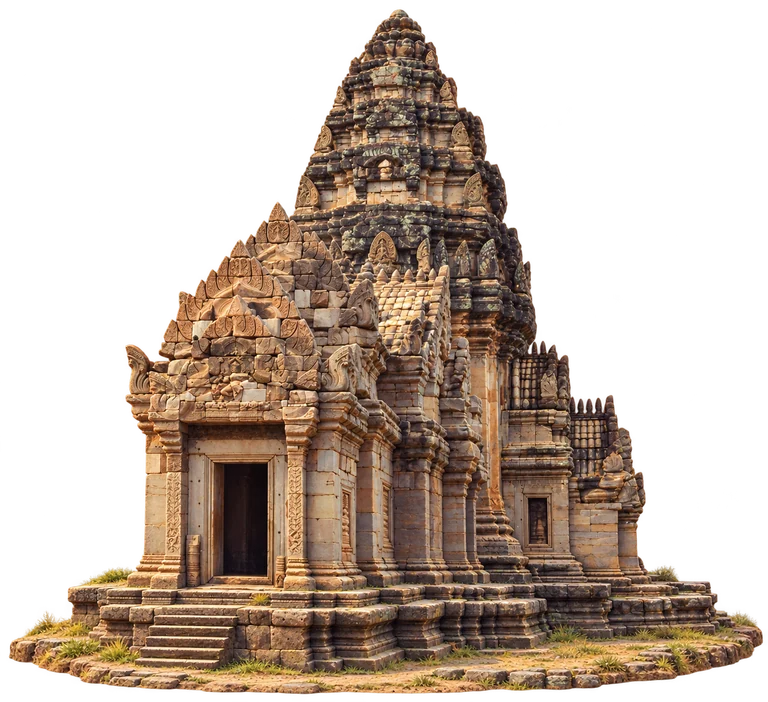 Illustration of Phimai — Main Sanctuary