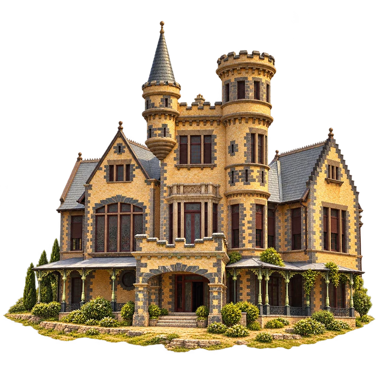Illustration of Stollmeyer’s Castle