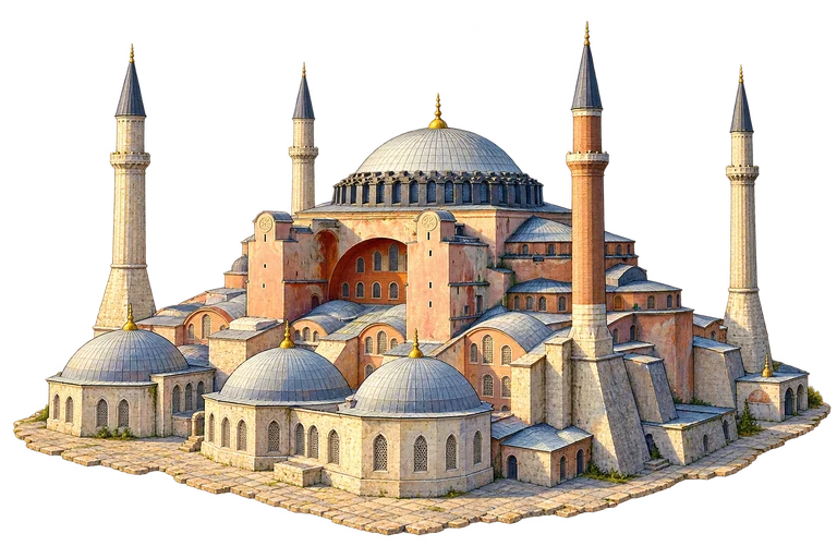 Illustration of Hagia Sophia