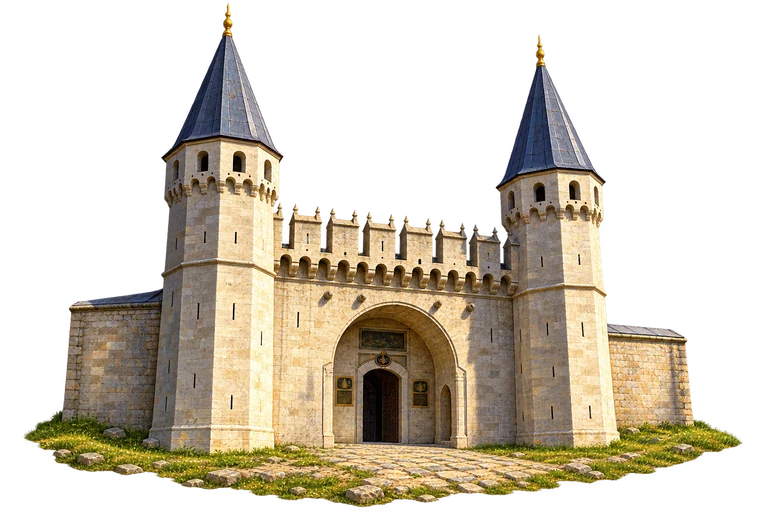Illustration of Topkapı — Gate of Salutation