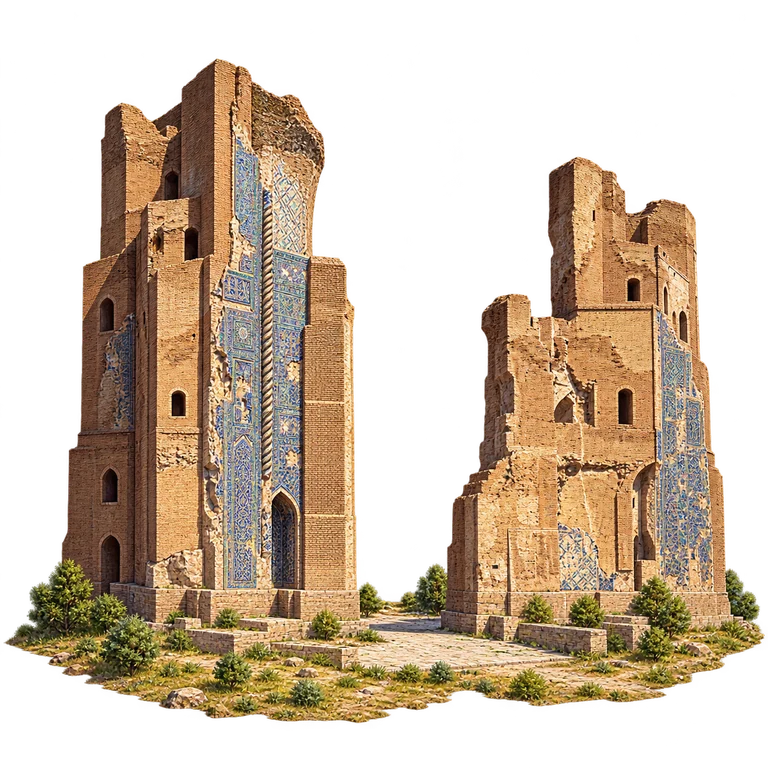 Illustration of Ak-Saray Surviving Portal