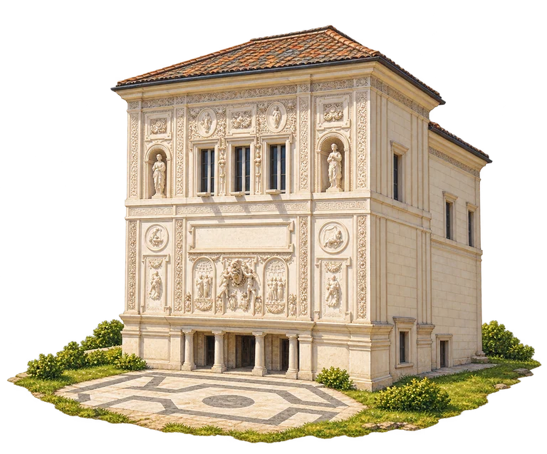 Illustration of Casina Pio IV