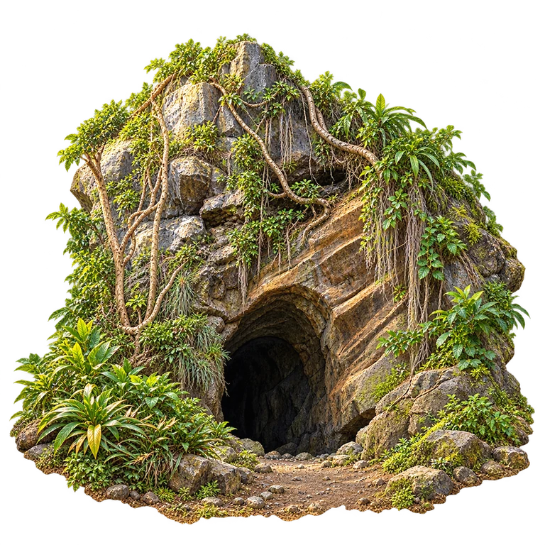 Illustration of Black Point Tunnel Entrance