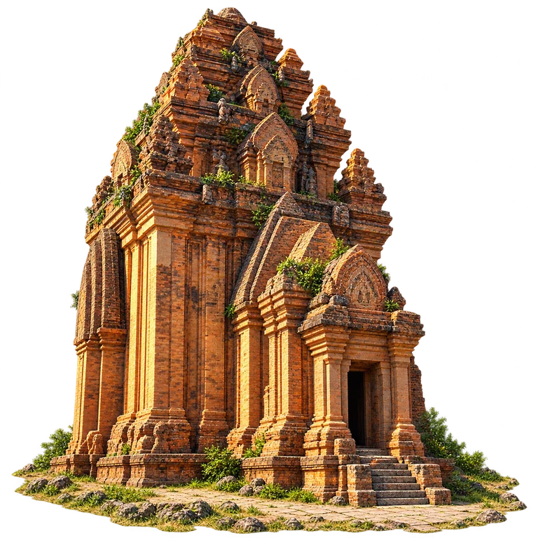 Illustration of Po Nagar Main Northeast Tower