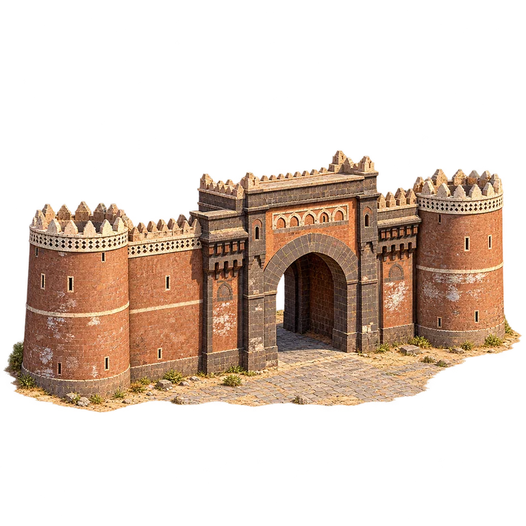 Illustration of Bab al-Yaman