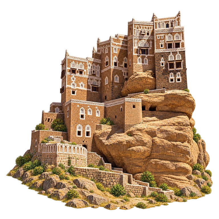 Illustration of Dar al-Hajar
