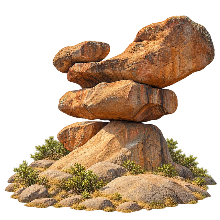Illustration of Chiremba Balancing Rocks