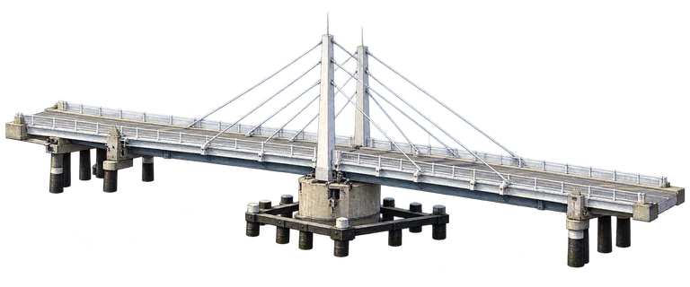 Illustration of Simpson Bay Causeway — Swing Span