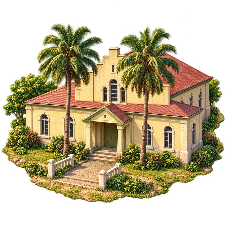 Illustration of Levuka Historical Port Town