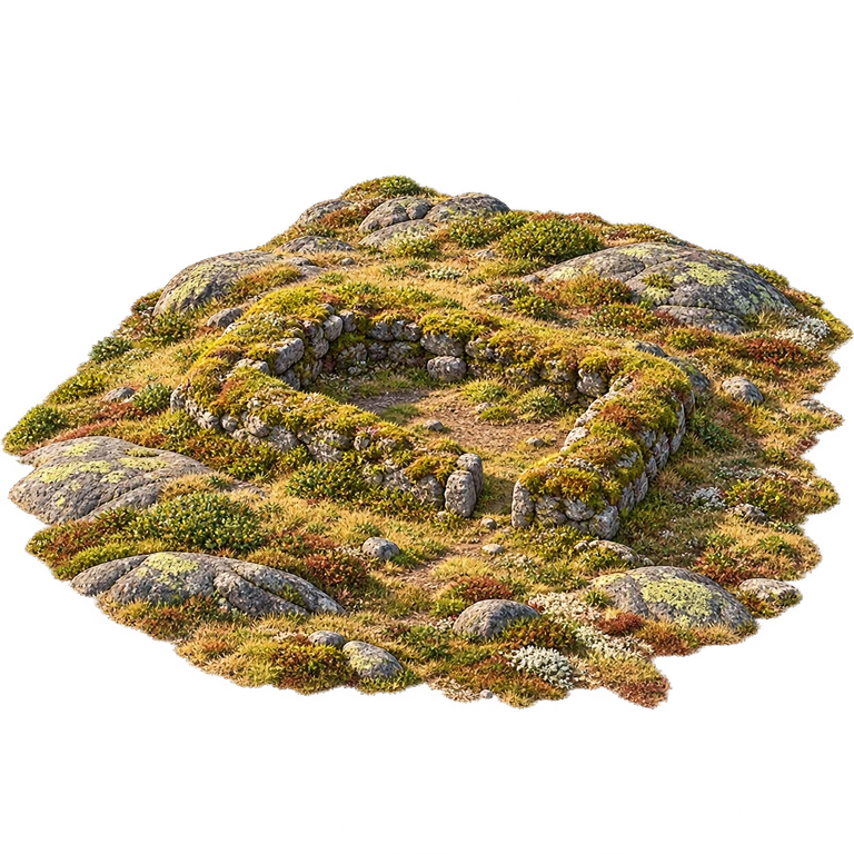 Illustration of Aasivissuit–Nipisat Hunting Landscape