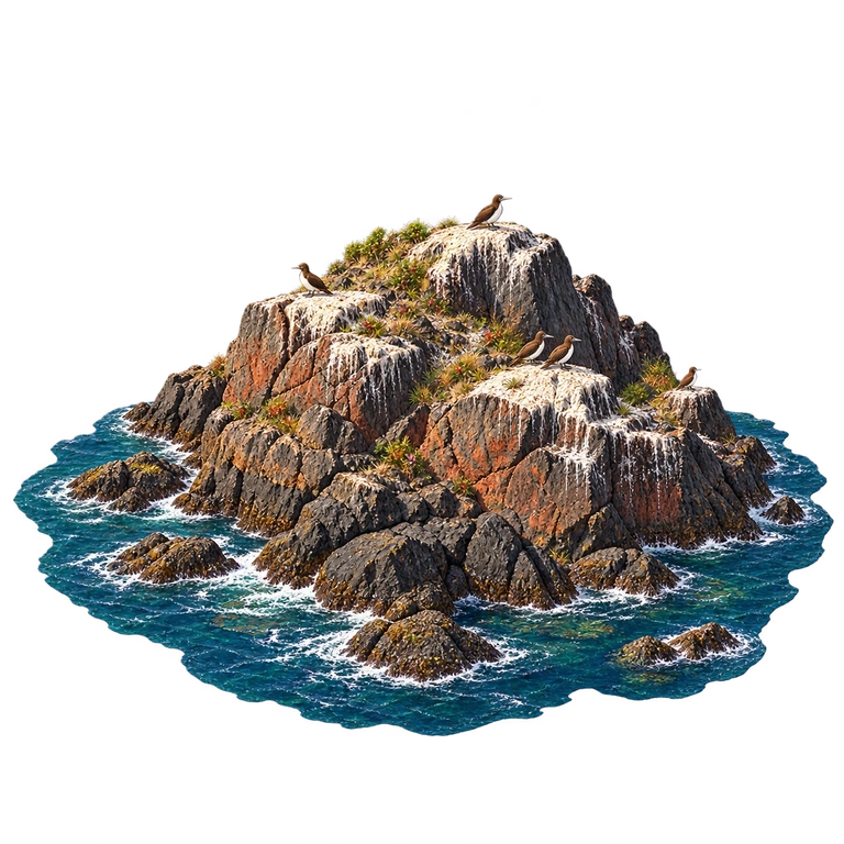 Illustration of Île Alcatraz Seabird Colony