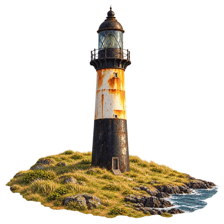 Illustration of Cape Pembroke Lighthouse
