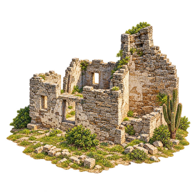 Illustration of Cheshire Hall Heritage Ruins