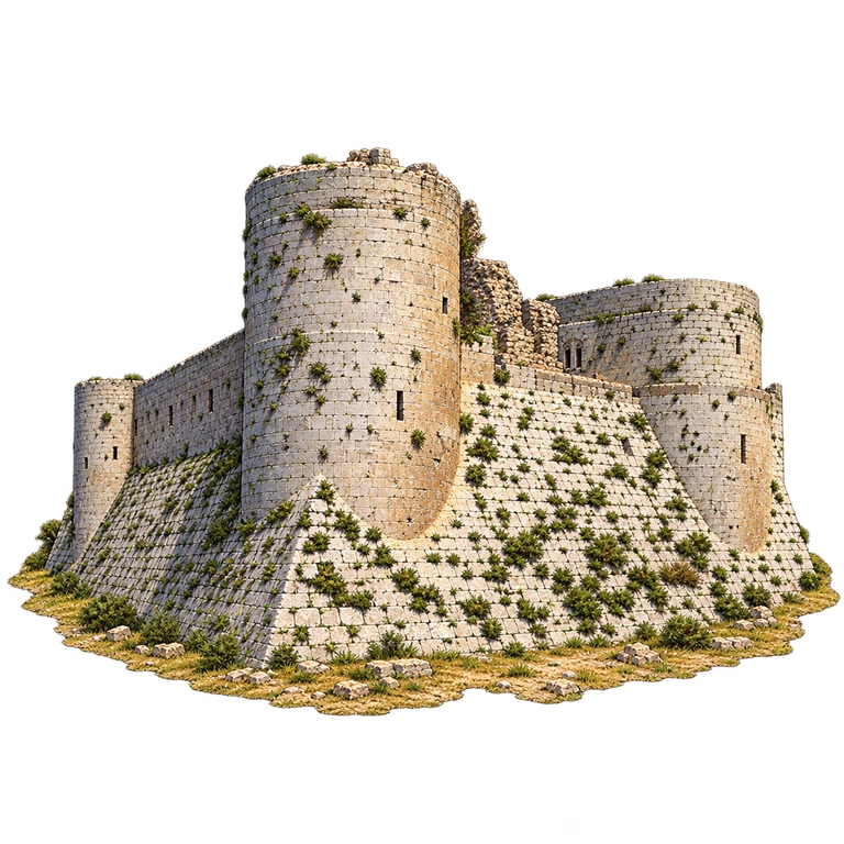 Illustration of Crac des Chevaliers