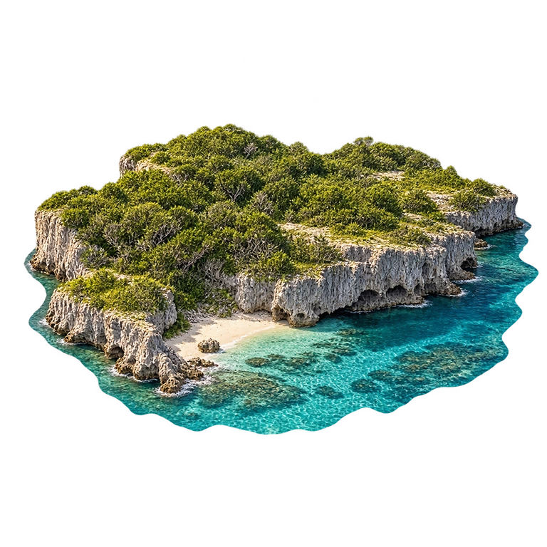 Illustration of Henderson Island