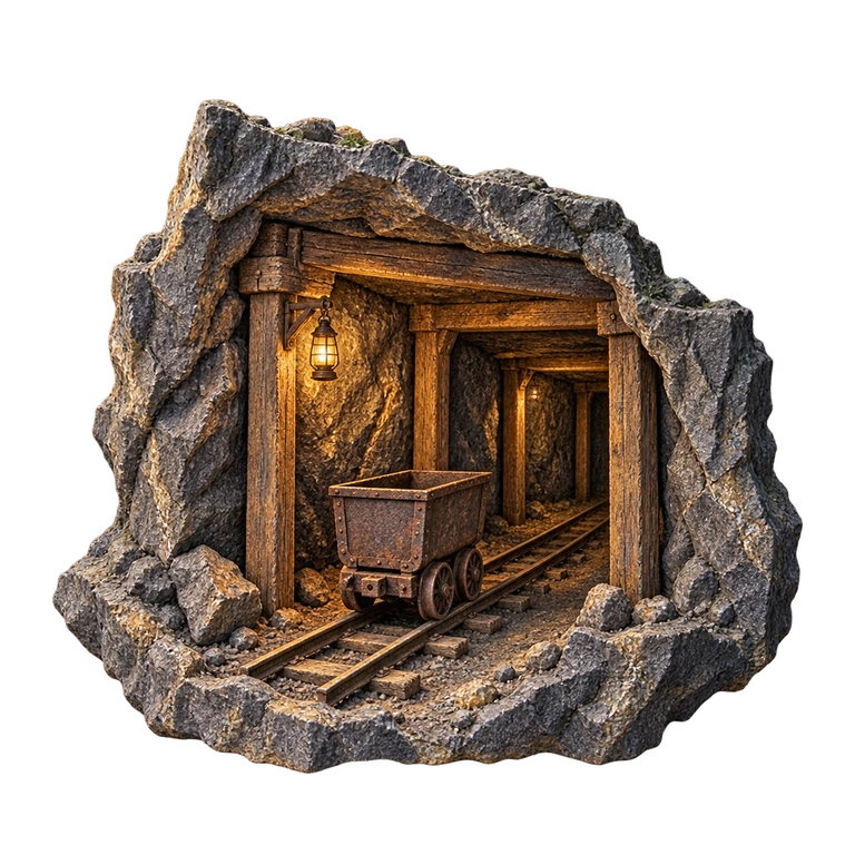 Illustration of Idrija Mercury Heritage