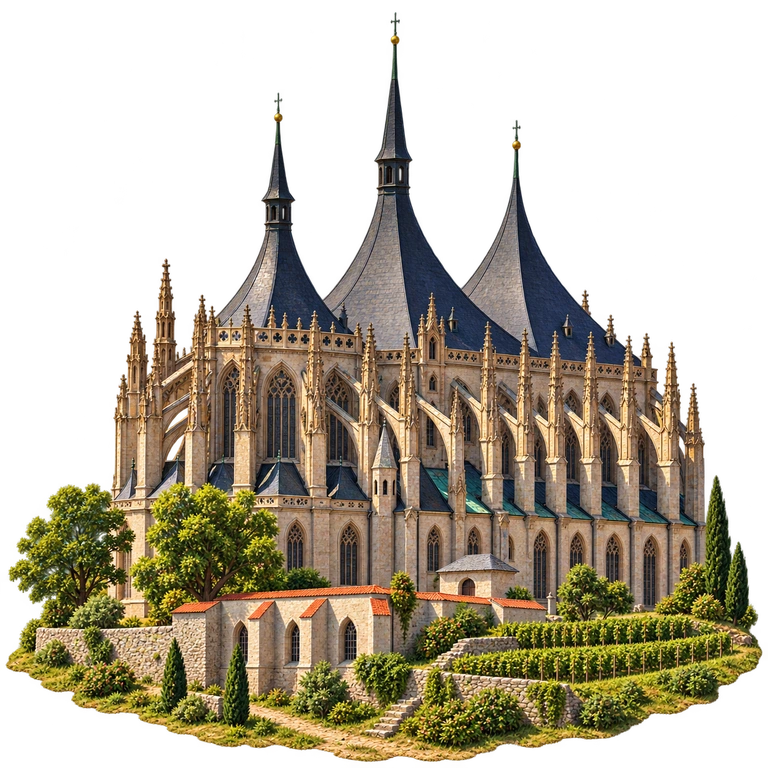 Illustration of Kutná Hora Historic Centre