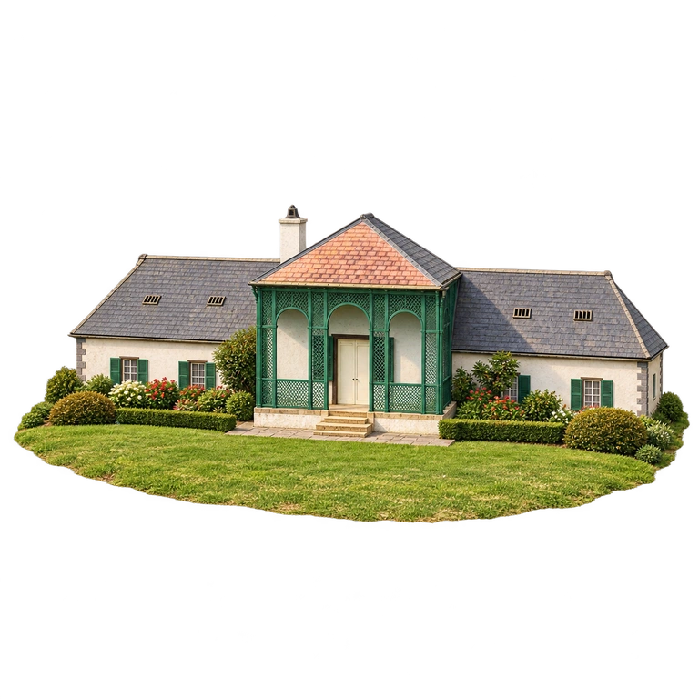 Illustration of Longwood House