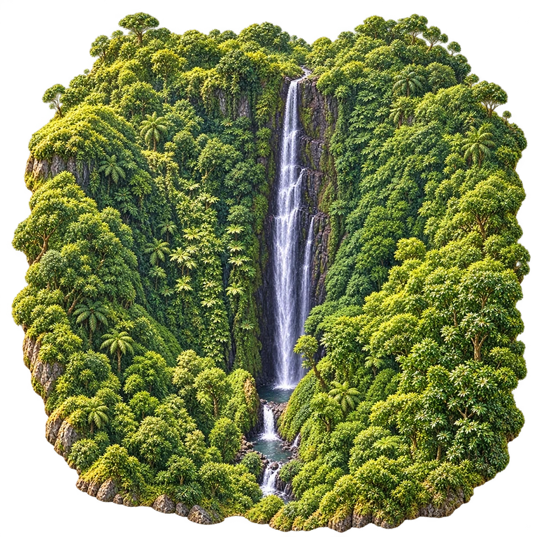 Illustration of Papapapaitai Falls Lookout